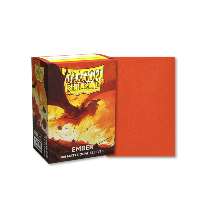 Arcane Tinmen Dragon Shield Dual Matte Ember 100 Standard