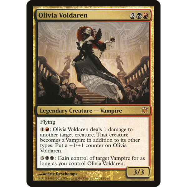 Magic: The Gathering Olivia Voldaren (215) Damaged