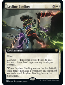 Magic: The Gathering Leyline Binding (Extended Art)  (387) Lightly Played