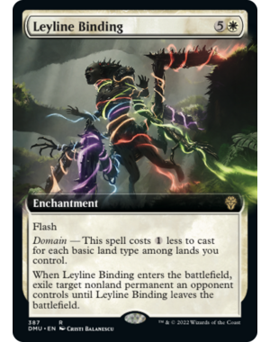 Magic: The Gathering Leyline Binding (Extended Art)  (387) Lightly Played