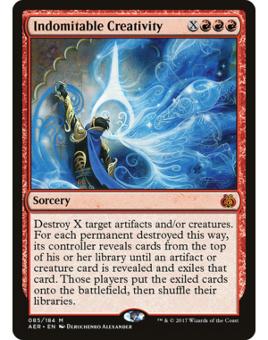 Magic: The Gathering Indomitable Creativity (085) Lightly Played