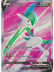 Pokemon Gallade V (Full Art) (181) Lightly Played Holofoil
