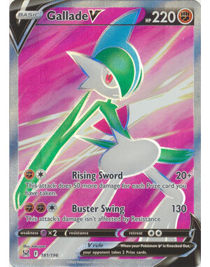 Pokemon Gallade V (Full Art) (181) Lightly Played Holofoil