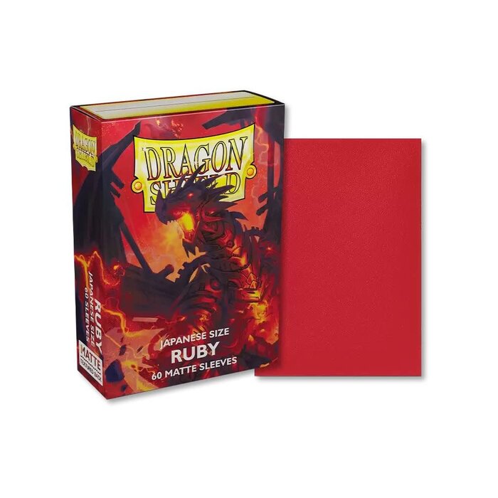Arcane Tinmen Dragon Shield Ruby Matte 60 Japanese