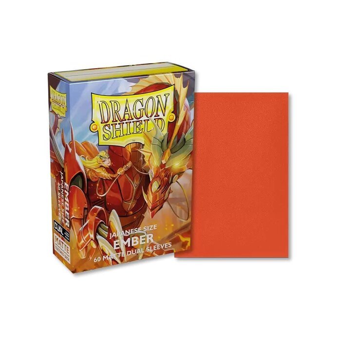 Arcane Tinmen Dragon Shield Dual Matte Ember 60 Japanese