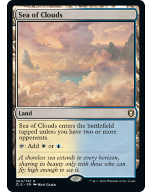 Magic: The Gathering Sea of Clouds (360) Lightly Played