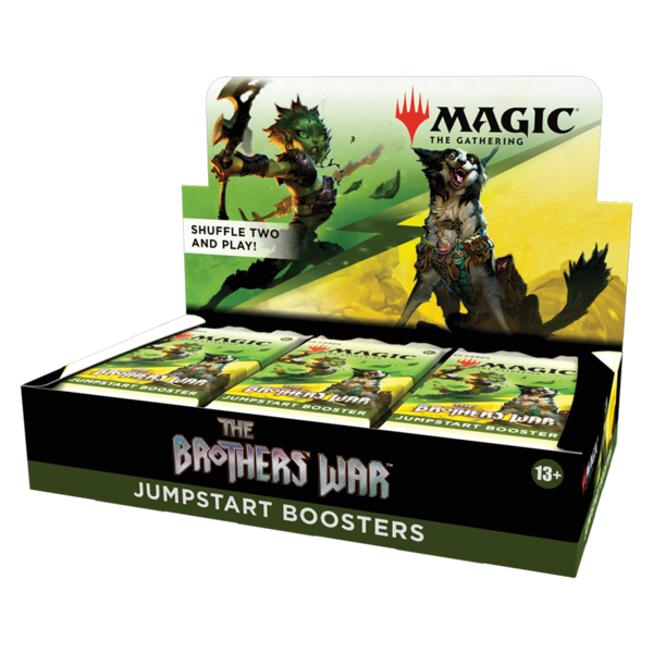 Magic: The Gathering The Brothers' War - Jumpstart Booster Display