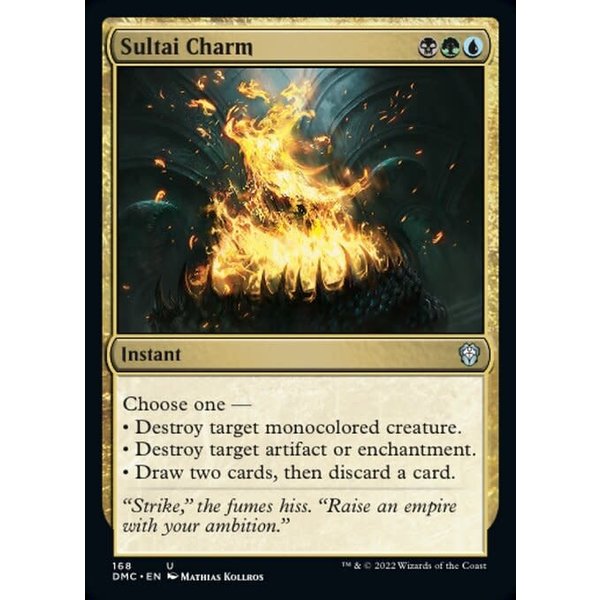 Magic: The Gathering Sultai Charm (168) Near Mint