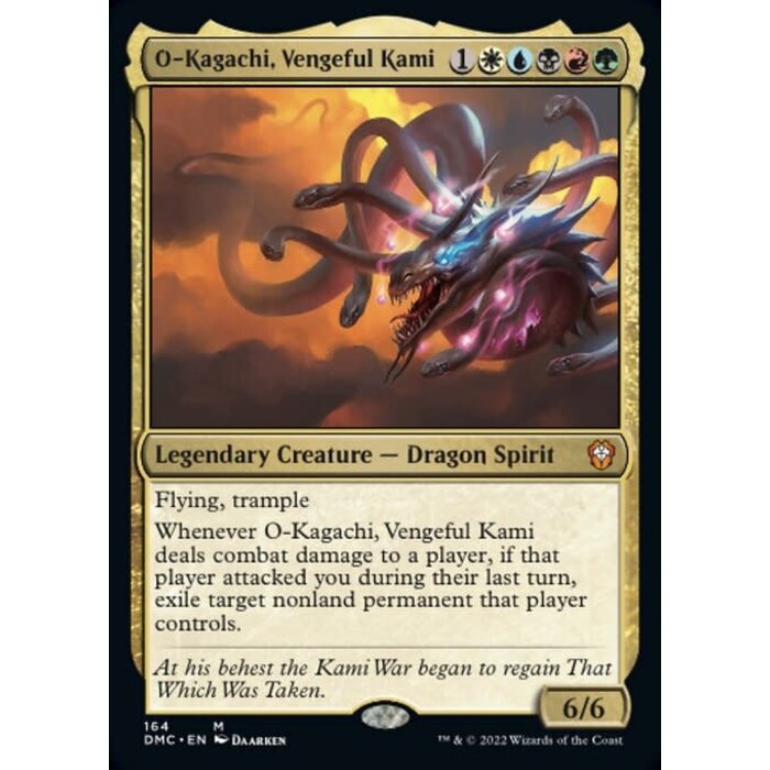 Magic: The Gathering O-Kagachi, Vengeful Kami (164) Near Mint