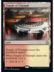 Magic: The Gathering Temple of Triumph (238) Near Mint