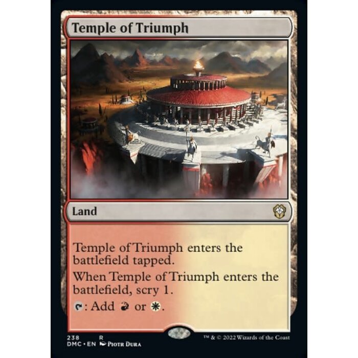 Magic: The Gathering Temple of Triumph (238) Near Mint