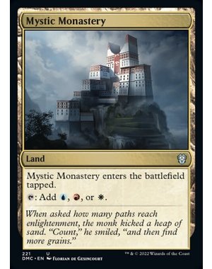 Magic: The Gathering Mystic Monastery (221) Near Mint