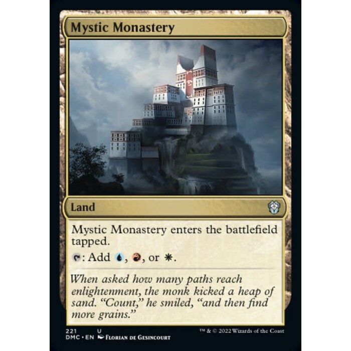 Magic: The Gathering Mystic Monastery (221) Near Mint