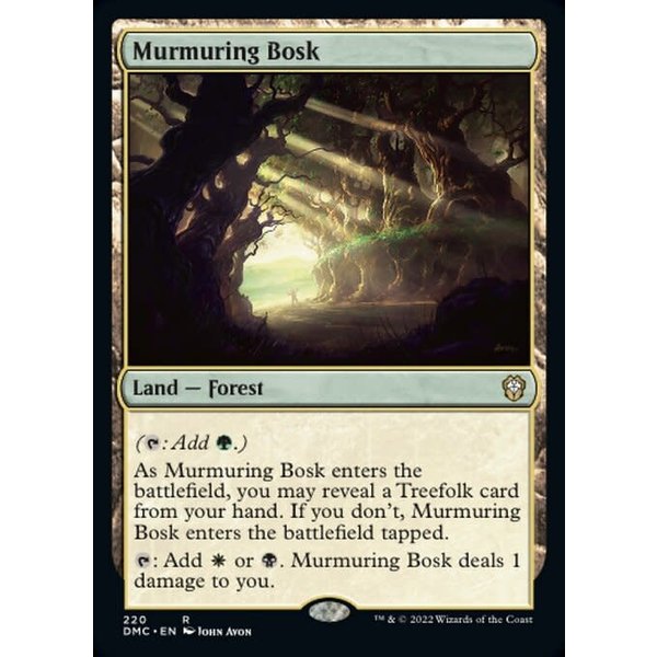 Magic: The Gathering Murmuring Bosk (220) Near Mint