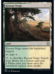 Magic: The Gathering Krosan Verge (216) Near Mint