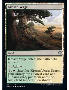 Magic: The Gathering Krosan Verge (216) Near Mint