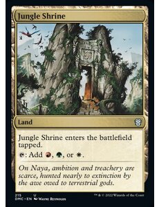 Magic: The Gathering Jungle Shrine (215) Near Mint