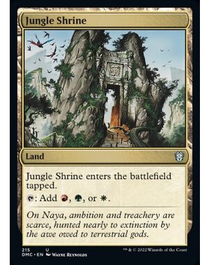 Magic: The Gathering Jungle Shrine (215) Near Mint