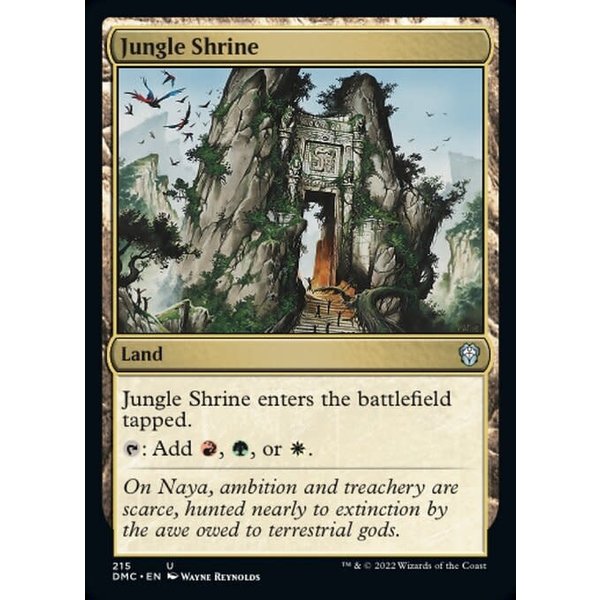 Magic: The Gathering Jungle Shrine (215) Near Mint