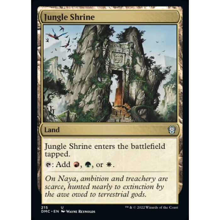 Magic: The Gathering Jungle Shrine (215) Near Mint