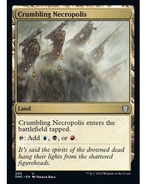 Magic: The Gathering Crumbling Necropolis (205) Near Mint