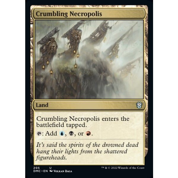 Magic: The Gathering Crumbling Necropolis (205) Near Mint