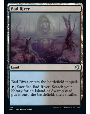 Magic: The Gathering Bad River (197) Near Mint