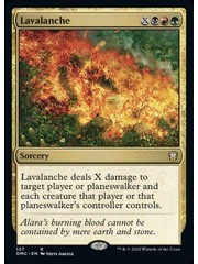 Magic: The Gathering Lavalanche (157) Near Mint