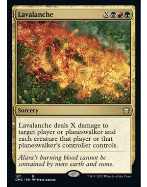 Magic: The Gathering Lavalanche (157) Near Mint