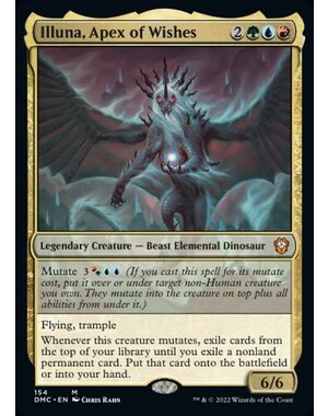 Magic: The Gathering Illuna, Apex of Wishes (154) Near Mint