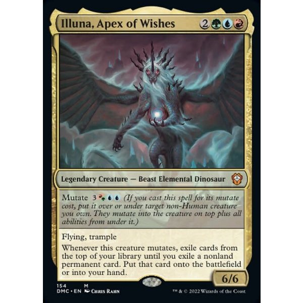Magic: The Gathering Illuna, Apex of Wishes (154) Near Mint