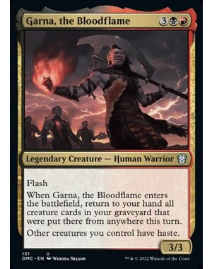 Magic: The Gathering Garna, the Bloodflame (151) Near Mint