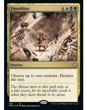 Magic: The Gathering Duneblast (148) Near Mint