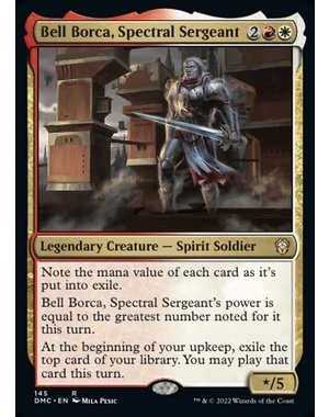 Magic: The Gathering Bell Borca, Spectral Sergeant (145) Near Mint