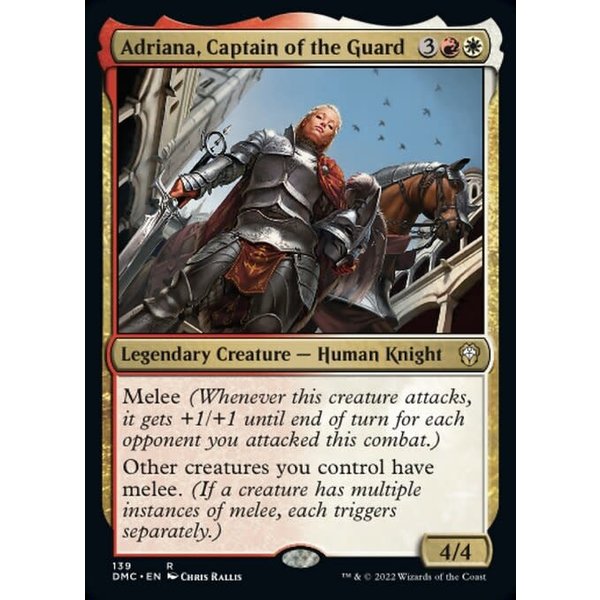 Magic: The Gathering Adriana, Captain of the Guard (139) Near Mint