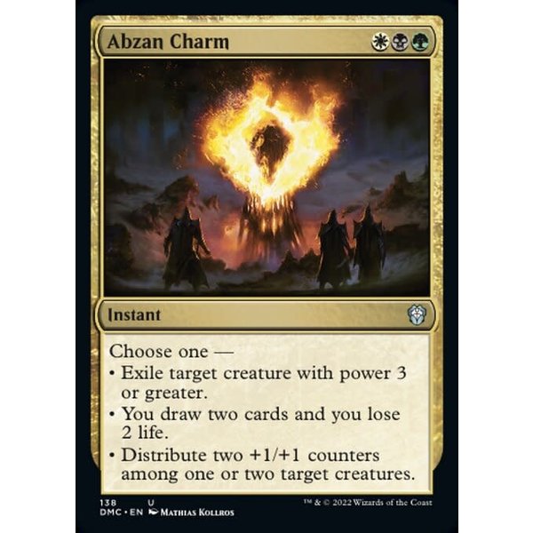 Magic: The Gathering Abzan Charm (138) Near Mint