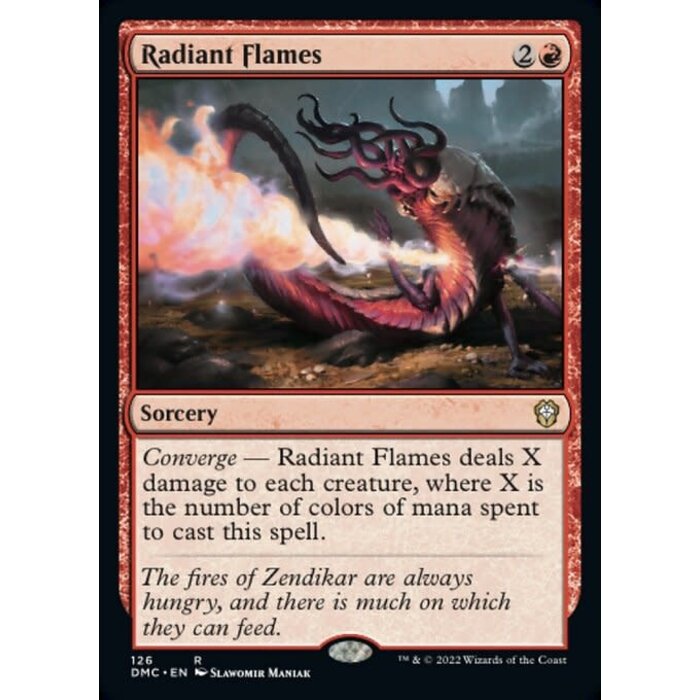 Magic: The Gathering Radiant Flames (126) Near Mint