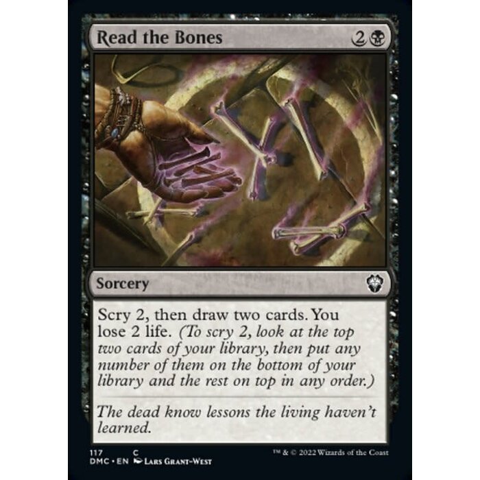 Magic: The Gathering Read the Bones (117) Near Mint