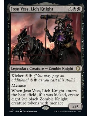 Magic: The Gathering Josu Vess, Lich Knight (113) Near Mint
