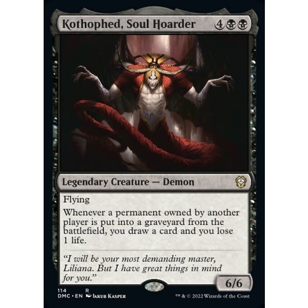 Magic: The Gathering Kothophed, Soul Hoarder (114) Near Mint