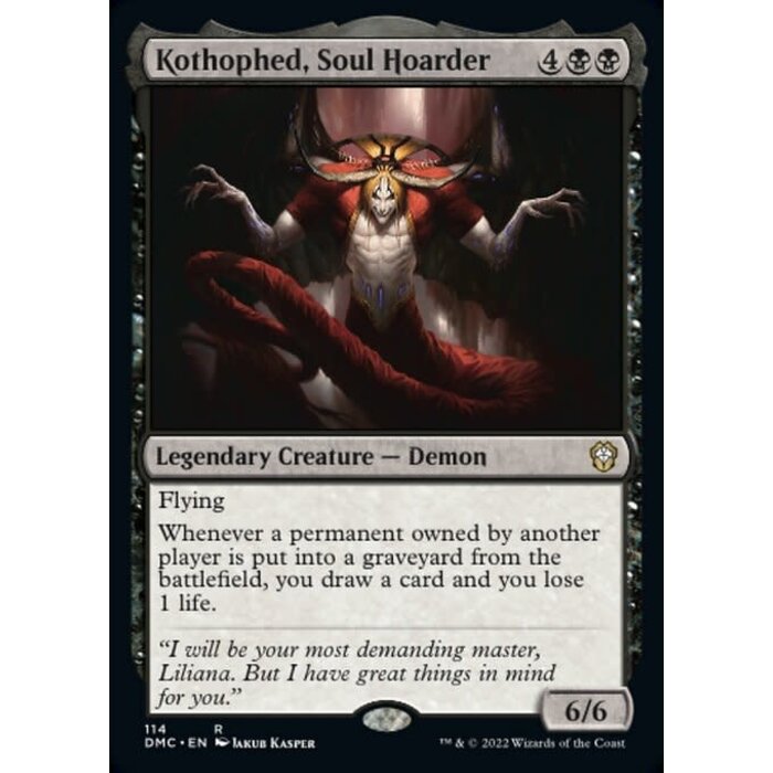 Magic: The Gathering Kothophed, Soul Hoarder (114) Near Mint