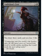 Magic: The Gathering Ambition's Cost (110) Near Mint