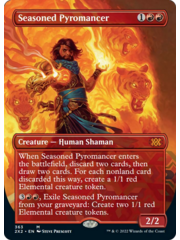 Magic: The Gathering Seasoned Pyromancer (Borderless) (363) Lightly Played