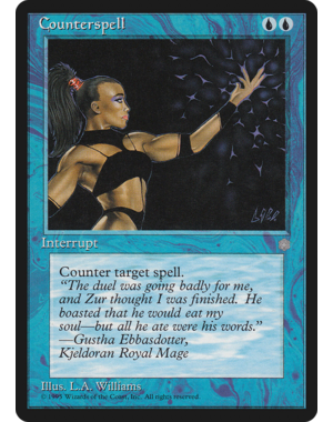 Magic: The Gathering Counterspell (064) Heavily Played