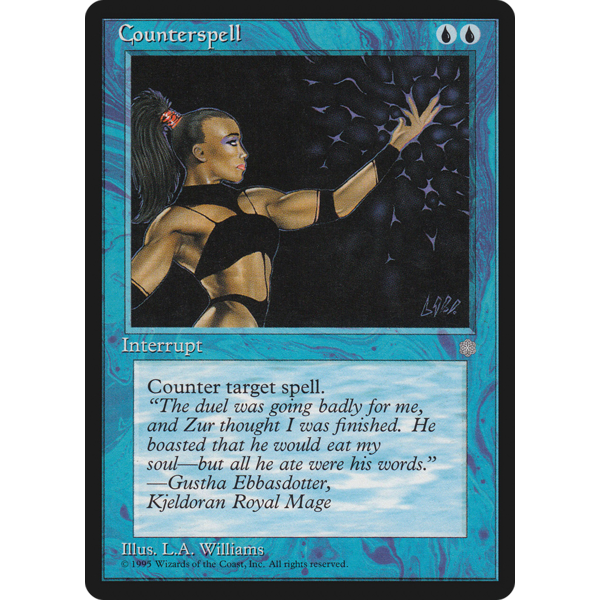 Magic: The Gathering Counterspell (064) Heavily Played