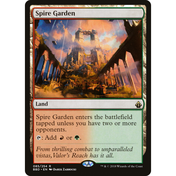 Magic: The Gathering Spire Garden (085) Lightly Played
