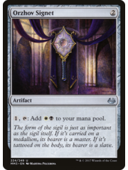 Magic: The Gathering Orzhov Signet (224) Lightly Played