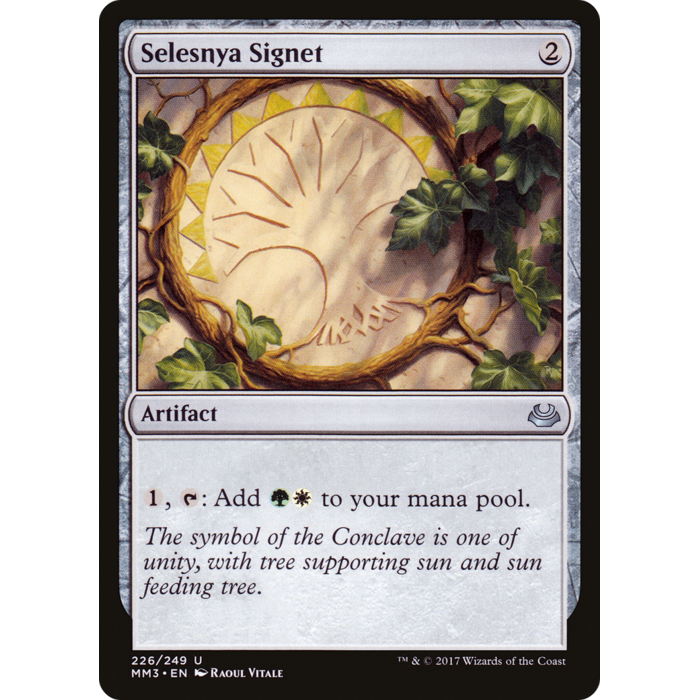 Magic: The Gathering Selesnya Signet (226) Lightly Played