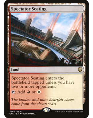 Magic: The Gathering Spectator Seating (356) Lightly Played