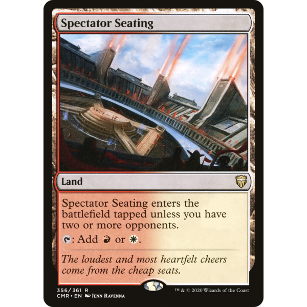 Magic: The Gathering Spectator Seating (356) Lightly Played
